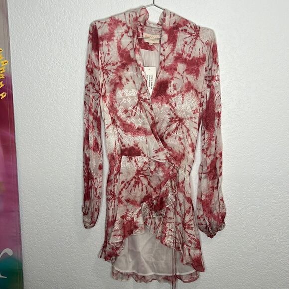 NWT Rococo Sands Ava Mini Dress in Rosewood Medium Revolve - Picture 2 of 15